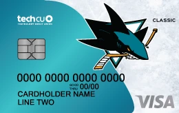 an example of the Sharks branded credit card