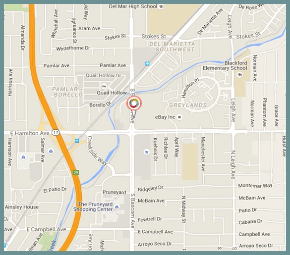 map to the branch location