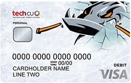 an example of the Barracuda cobranded debit card